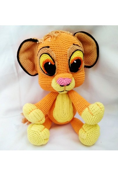  Amigurumi Soft Toy- Handmade Crochet- Simba